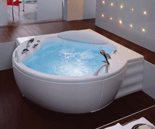 vasca idromassaggio doppia