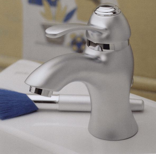 rubinetto in metallo