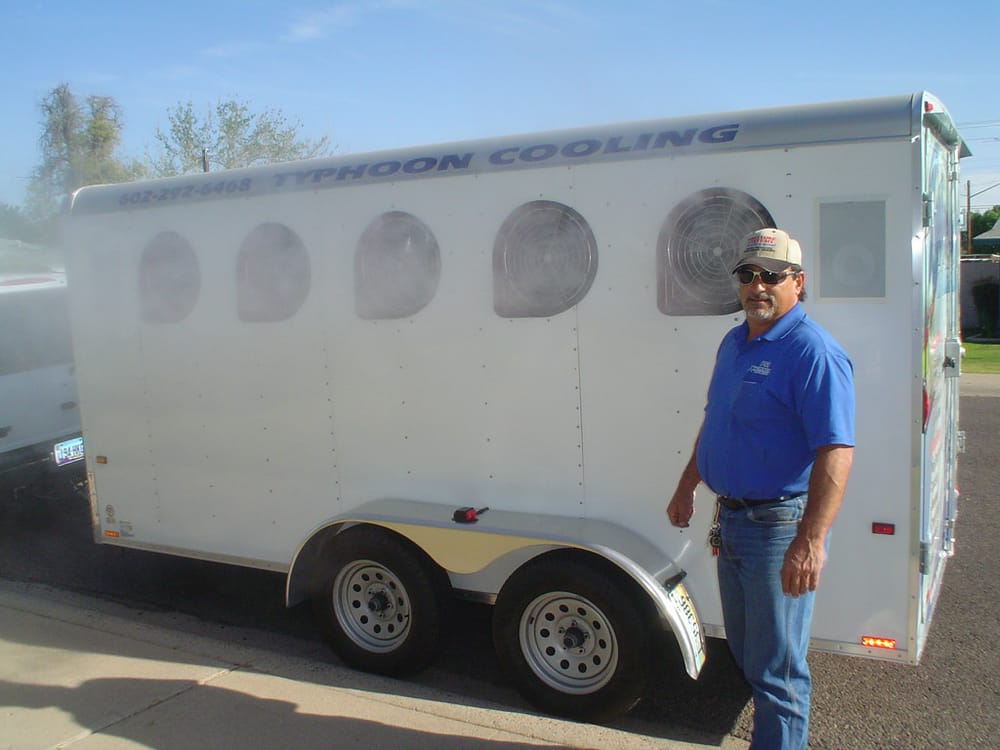Mobile Misting Systems in Phoenix, AZ Typhoon Cooling LLC