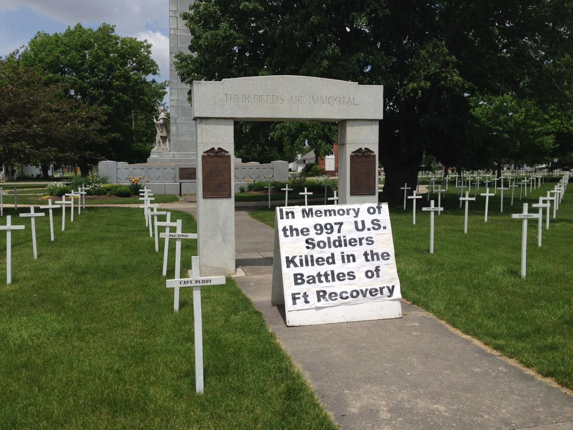 Village of Fort Recovery, Ohio Monument Park