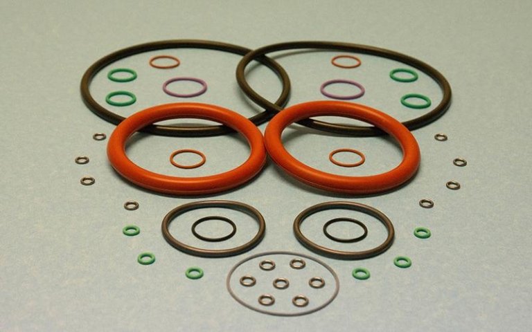 10 Guarnizioni O-ring In EPDM - 90mm X 87mm X 1,5mm, Gomma Nera Per Raccorderia E Docce
