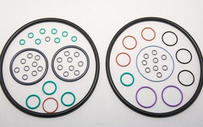 Guarnizione Flangia In Gomma Silicone Bianca 4 Pollici – O-Ring Per Morsetti – Uxcell