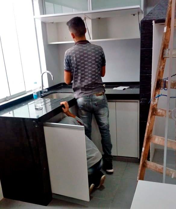 Fabricación de muebles de melamine en Villa el Salvador con Muebles e