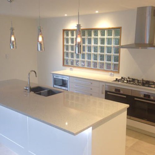 View of the kitchen after upgrade