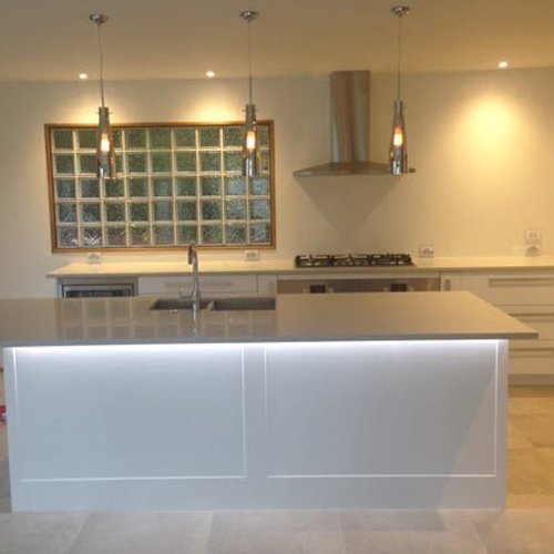 View of a modular kitchen 