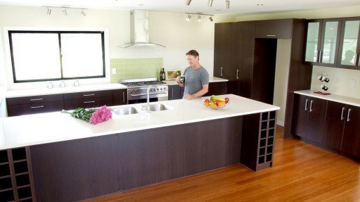 Interior view of the kitchen 