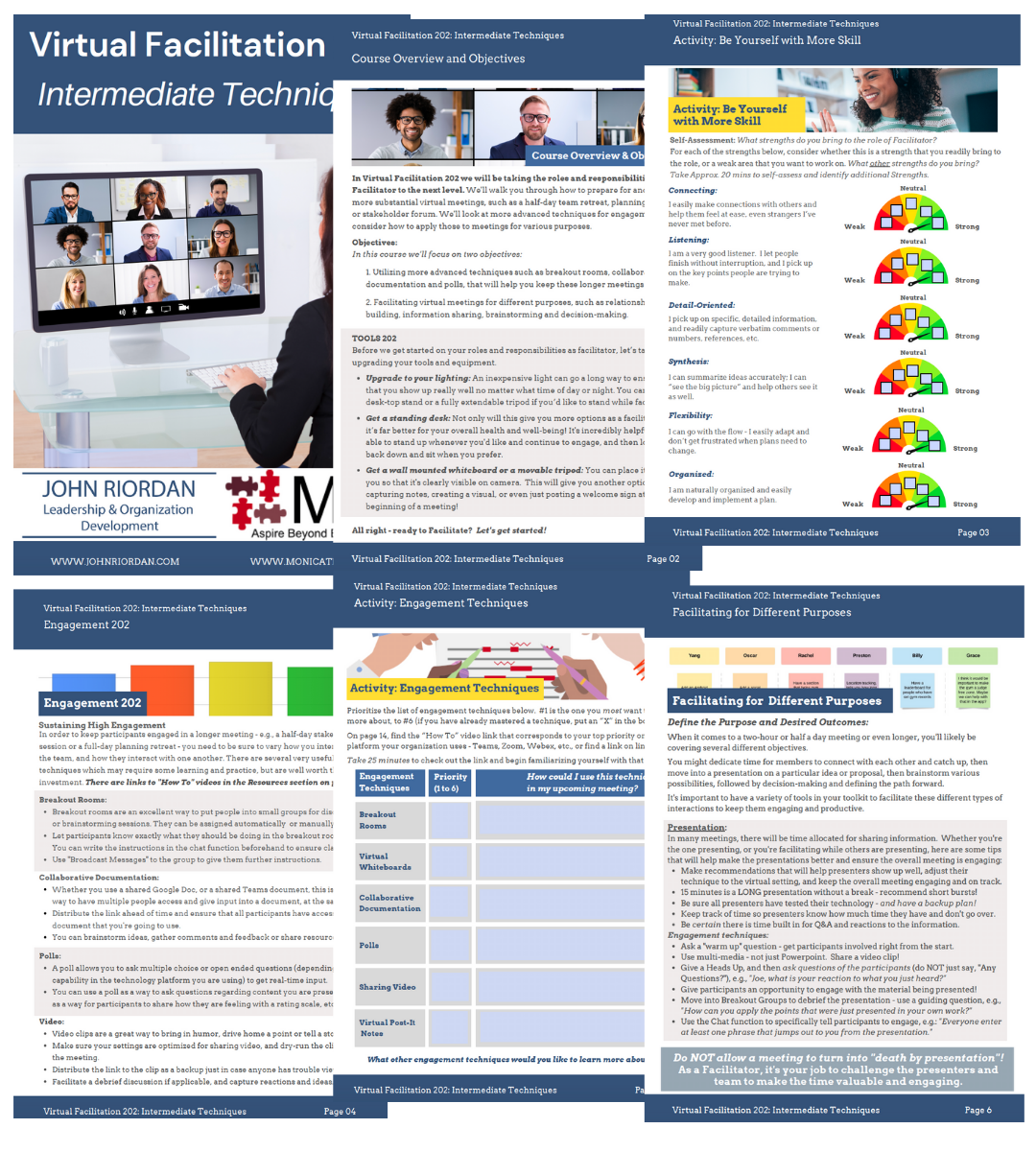Virtual Facilitation 202: Intermediate Techniques