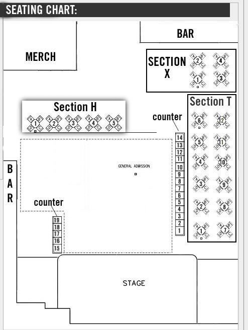 Rocklahoma Seating Chart