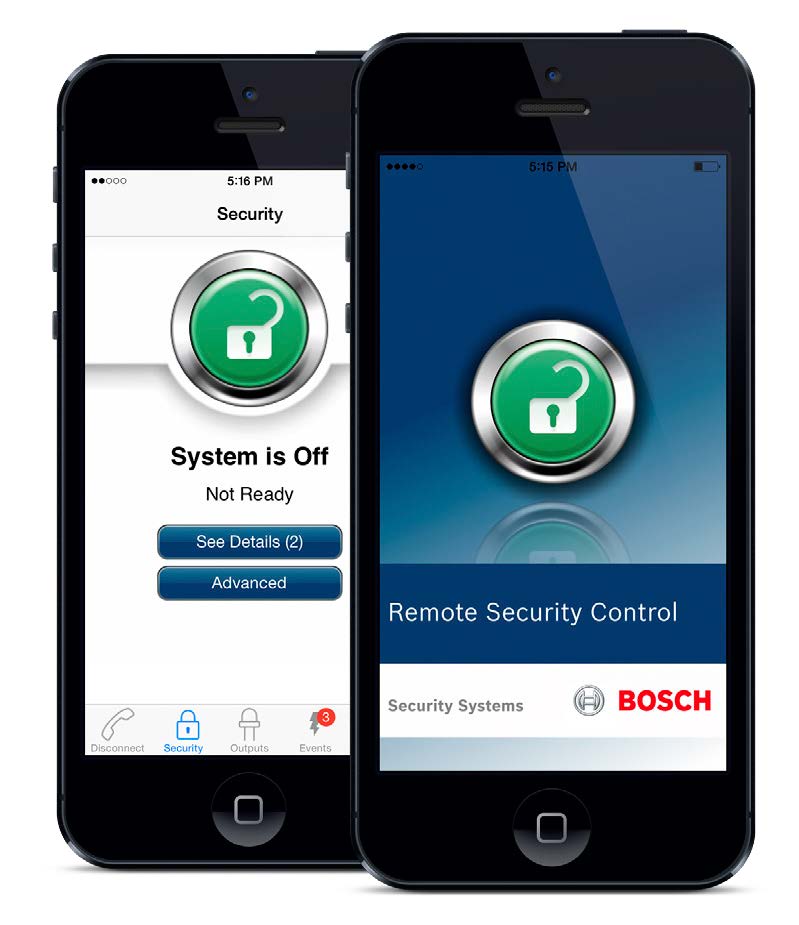 Bosch Alarm Systems Solution 2000, 3000 & 6000 Security Perth