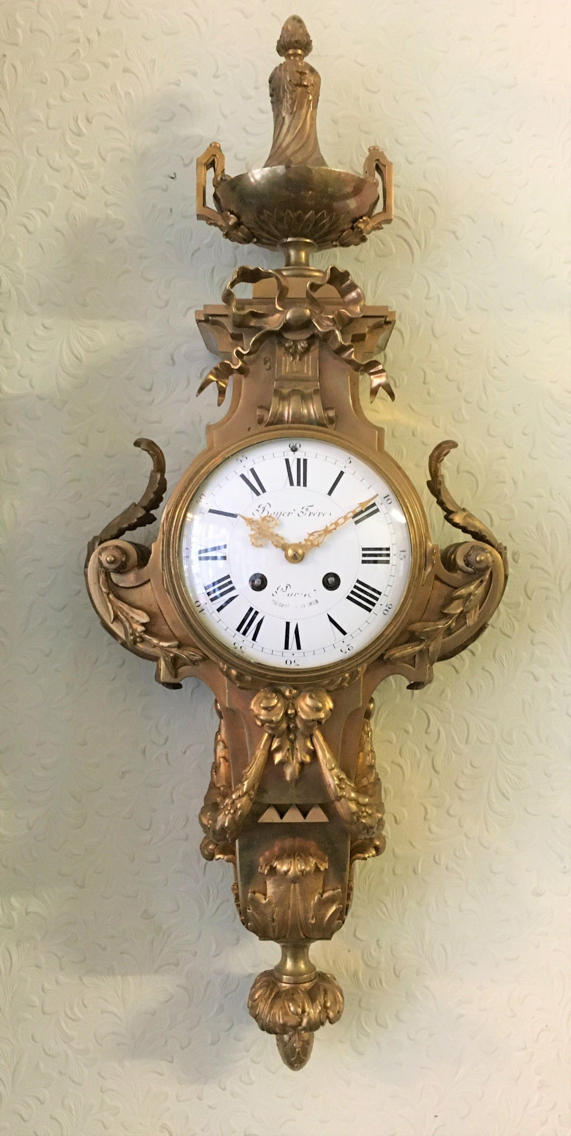 Excellent clock repairs A.A Clockcraft
