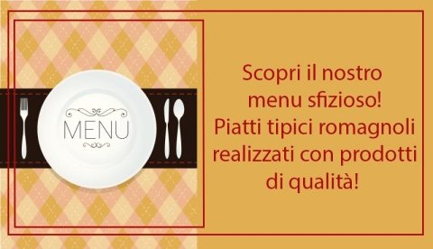 menu trattoria, trattoria, piatti romagnoli