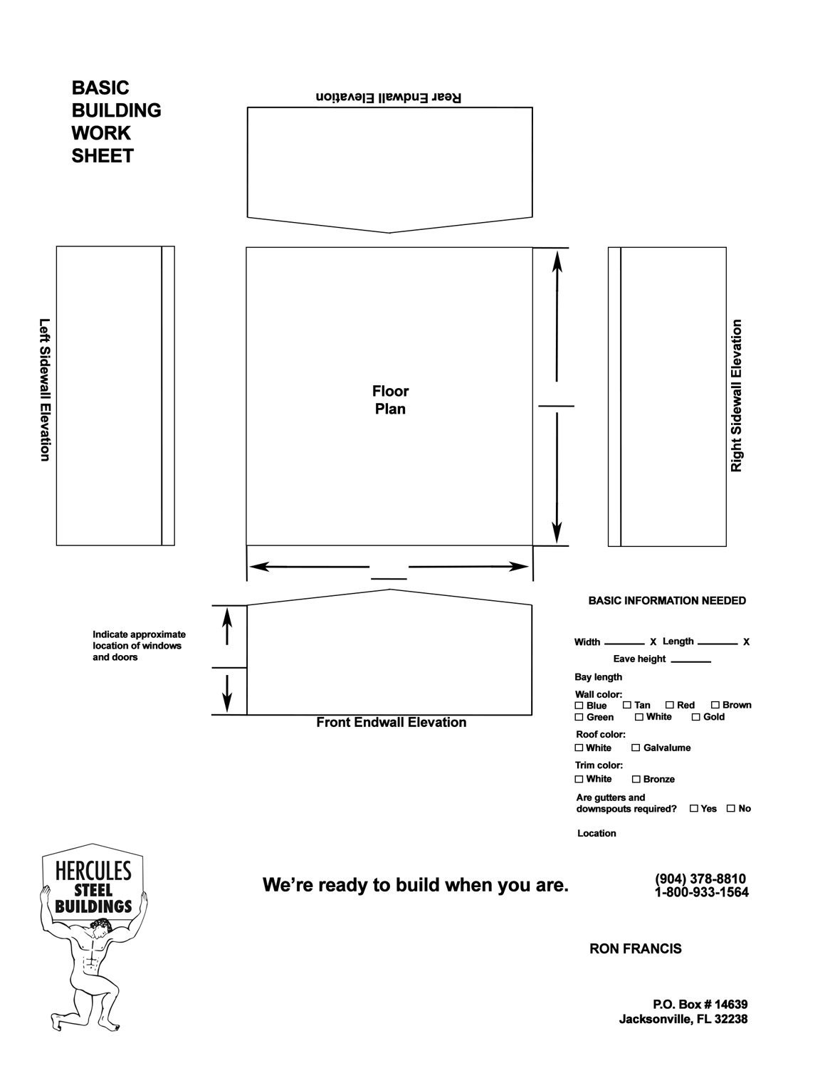 get a quote for building work