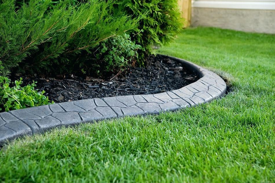 Living On The Edge Across The Nation Poured Concrete Edging Is On A Rapid Decline But It Still Being Installed In Our Area Customizable Product That Can Be
