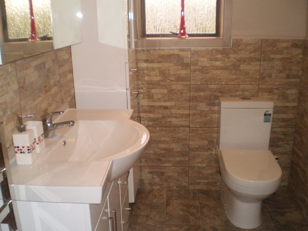 Interior view of bathroom