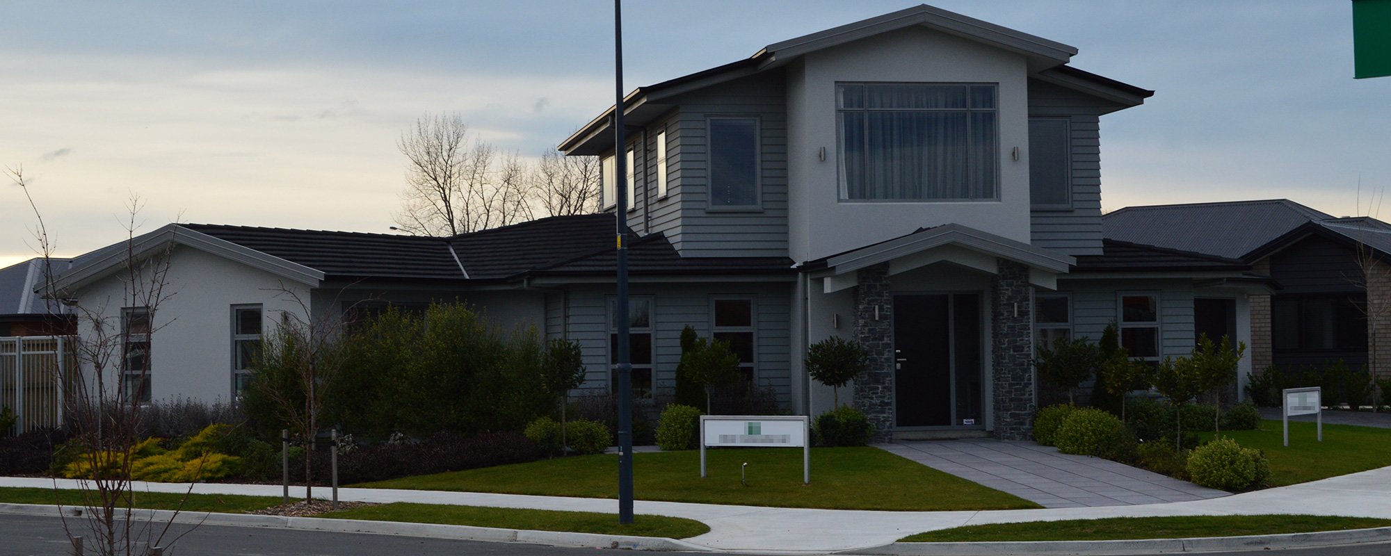 Exterior view of the house