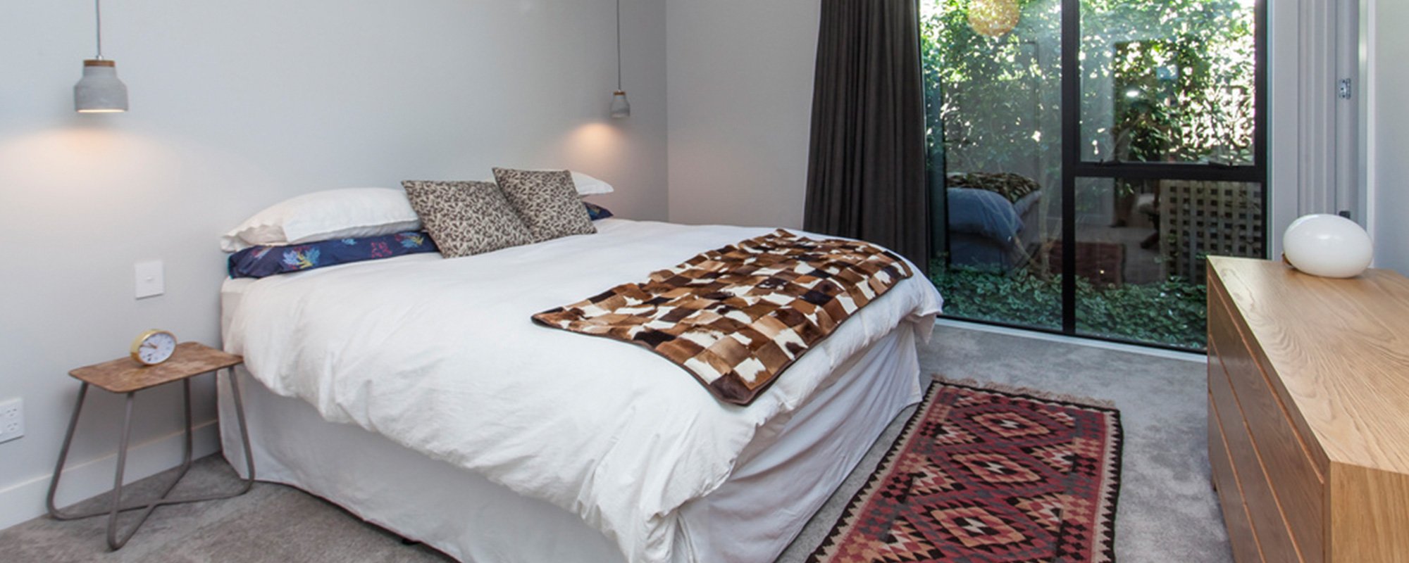 Interior view of the bedroom