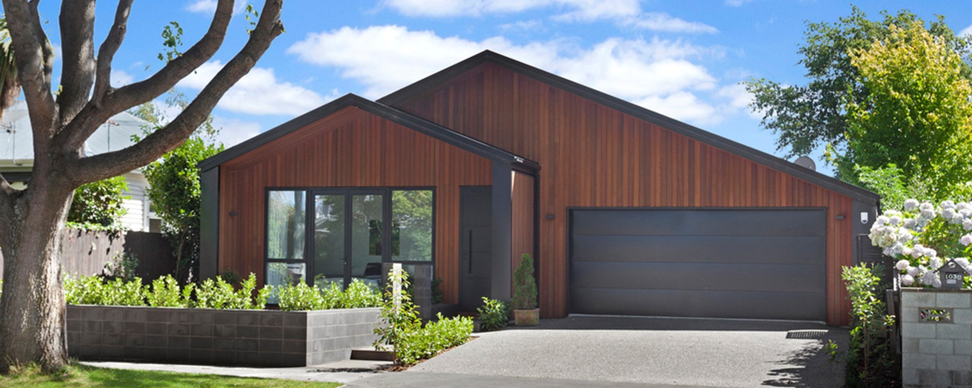 Exterior view of the house