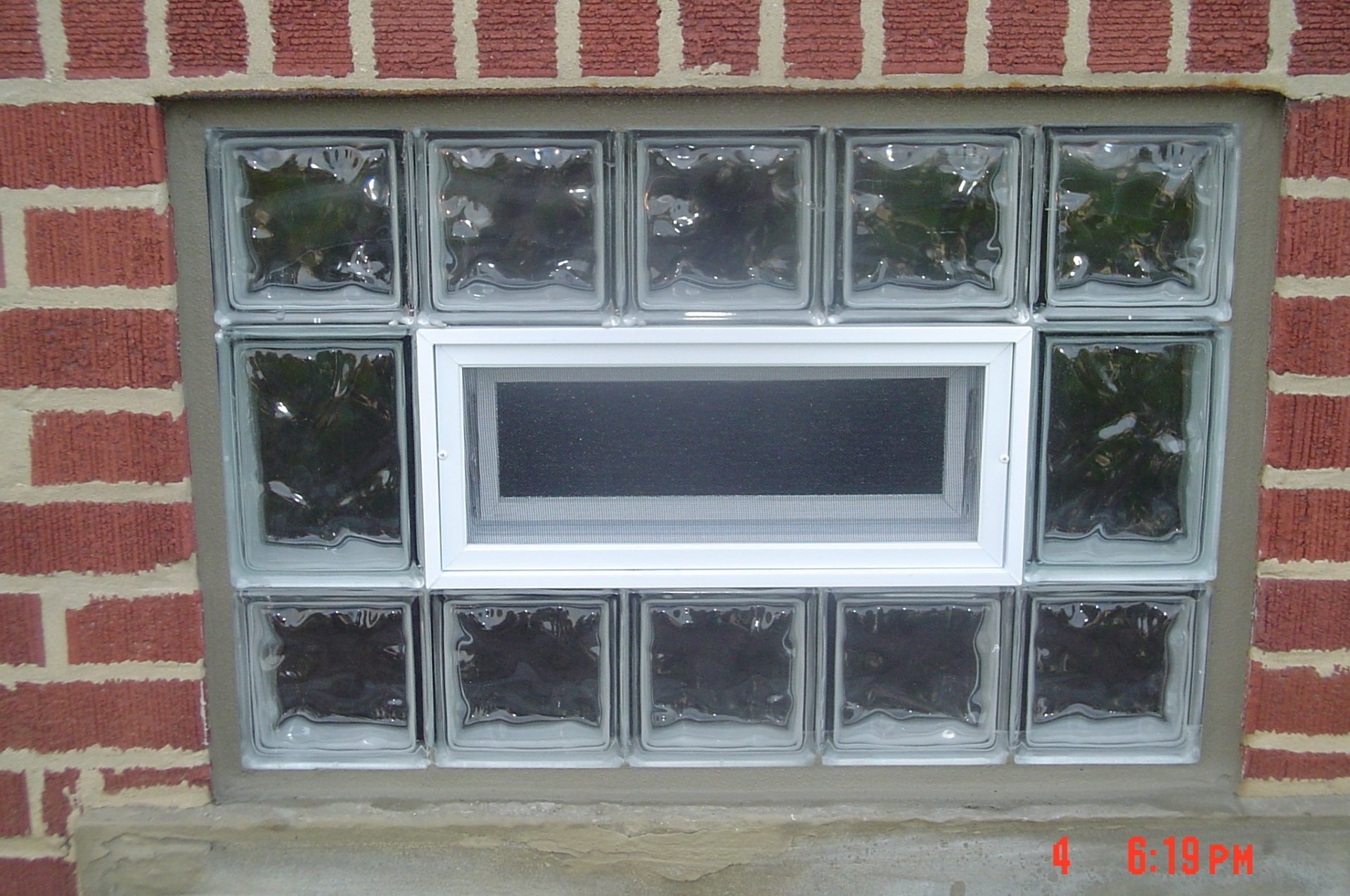 First Choice Glass Block Egress Window Projects