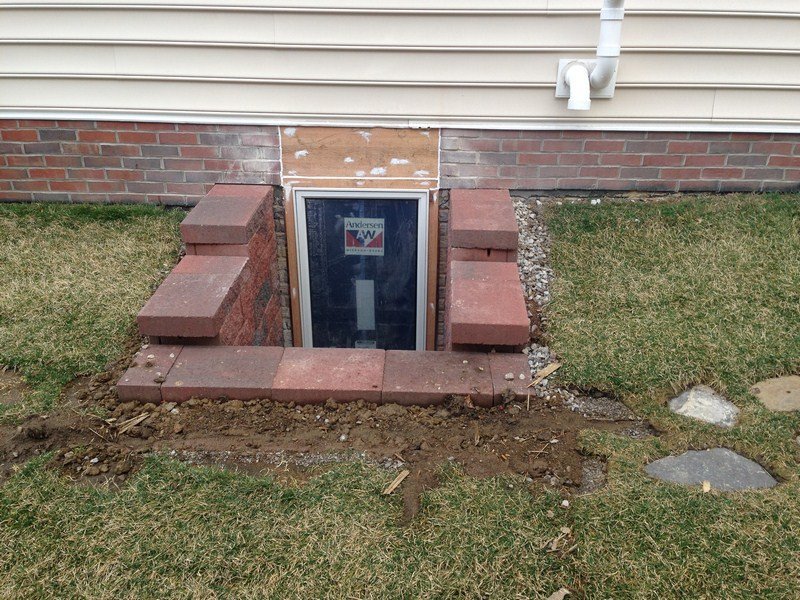 First Choice Glass Block Egress Window Projects