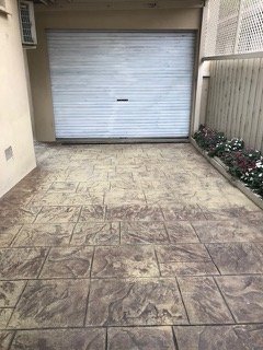 Before driveway