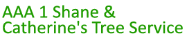 AAA1 Shane&Catherine's Tree Service Logo