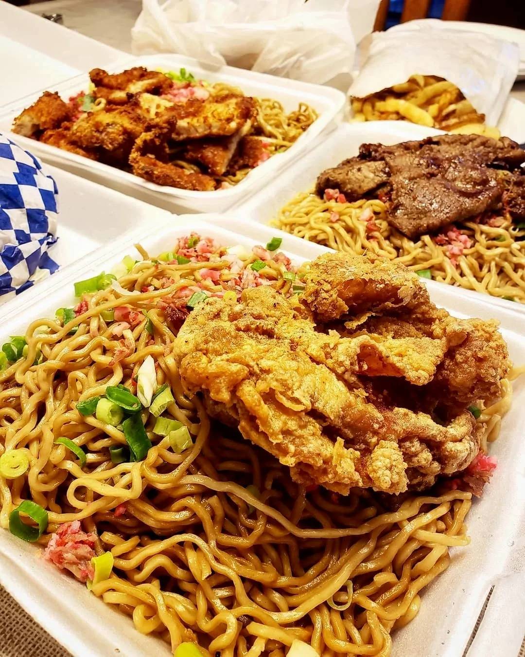 Fried Noodles Waipahu, HI Leeward DriveInn