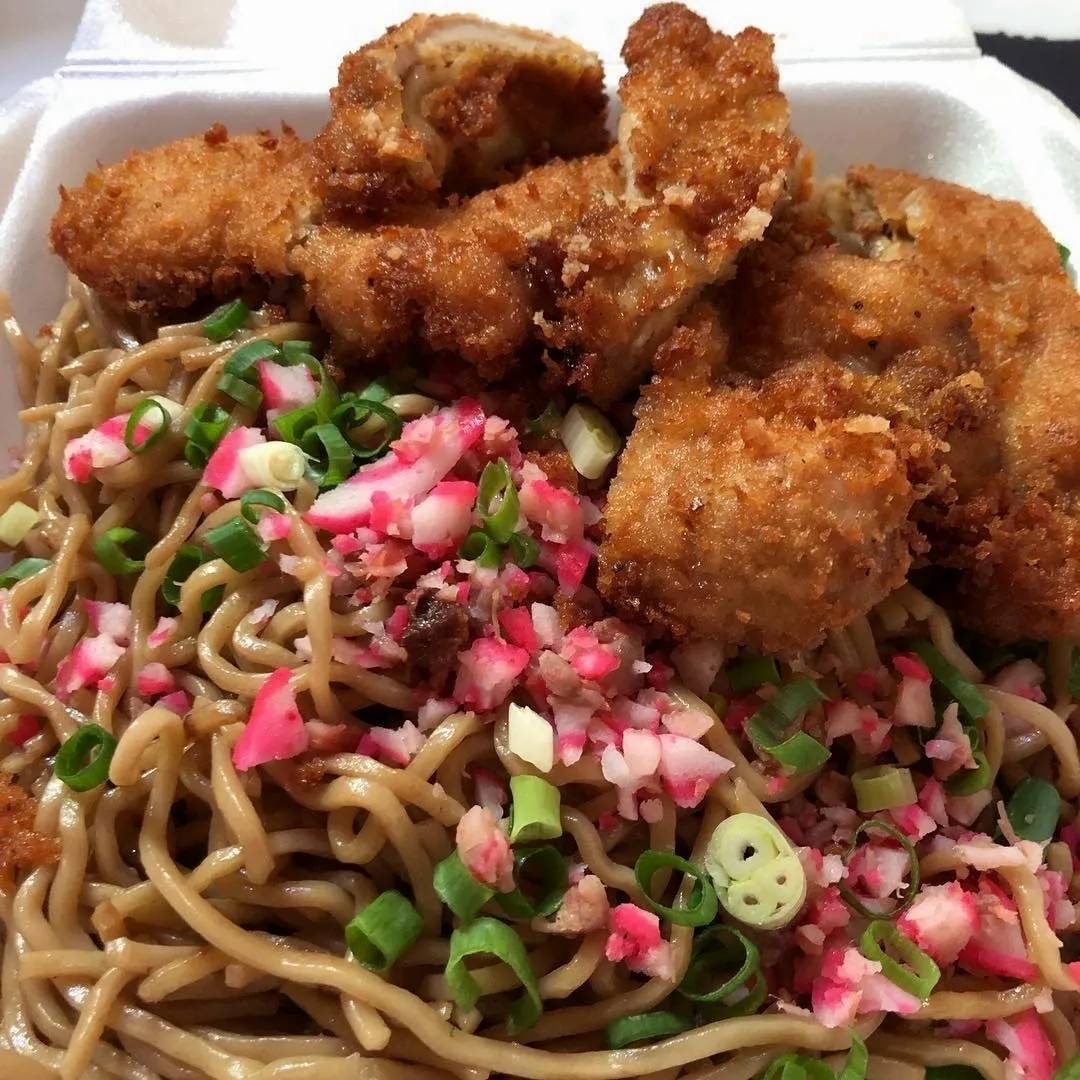Fried Noodles Waipahu, HI Leeward DriveInn