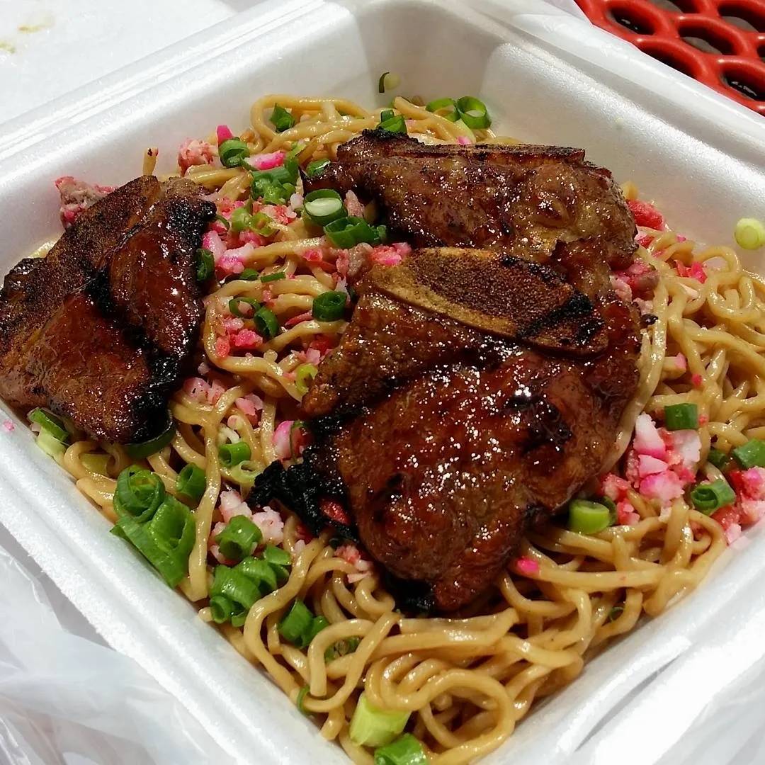 Fried Noodles Waipahu, HI Leeward DriveInn