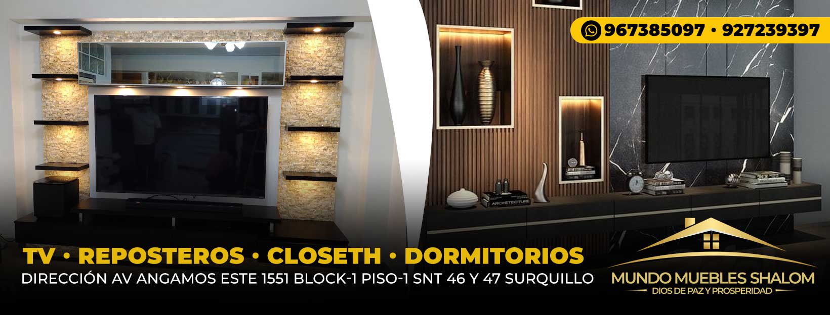 Diseño y fabricación de muebles para el hogar | Mundo Muebles Shalom