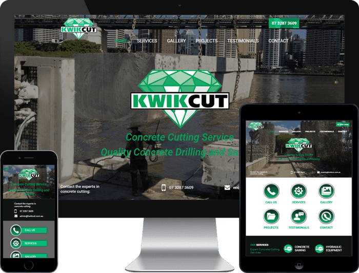 Professional and Cost Effective Website Design Kwik-Cut