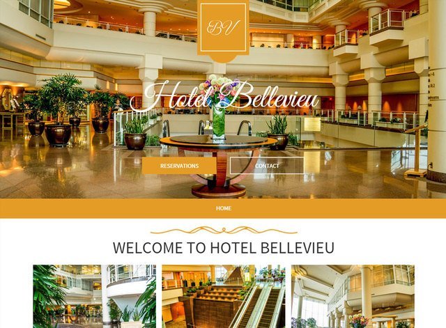 Hotel Theme 1 Website Design Themes by Search Marketing Specialists