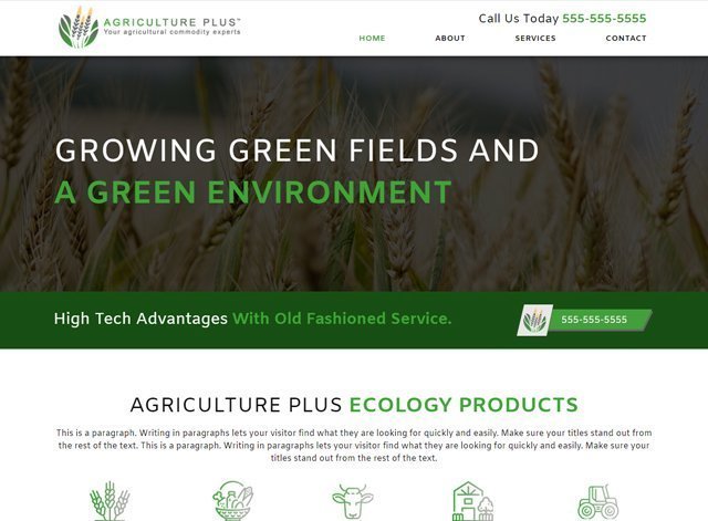Agriculture Website Design Themes by Search Marketing Specialists