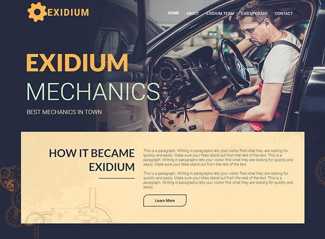 Automotive Website Design Themes by Search Marketing Specialists