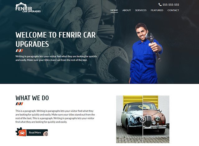 Automotive Website Design Themes by Search Marketing Specialists