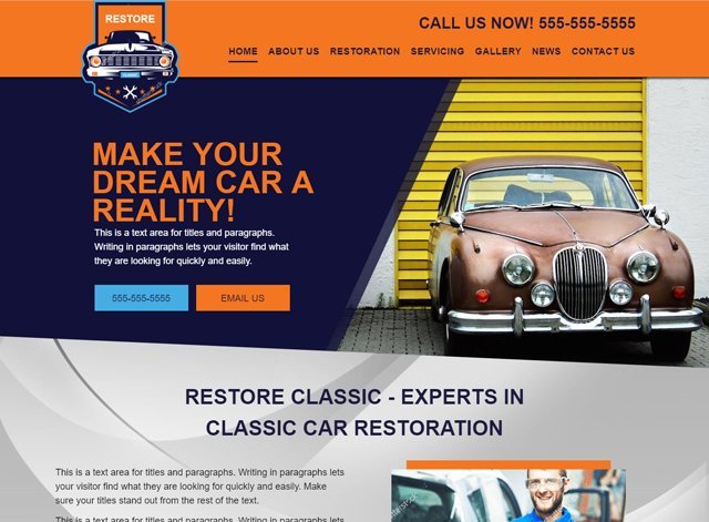 Automotive Website Design Themes by Search Marketing Specialists