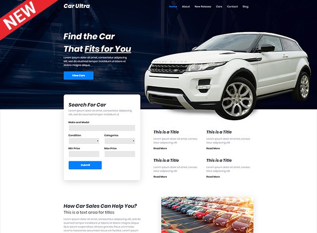 Car Ultra Themes by Search Marketing Specialists