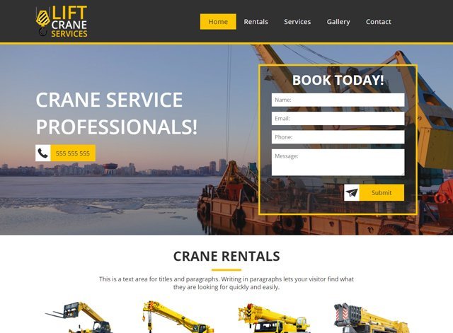 Construction Website Design Themes by Search Marketing Specialists