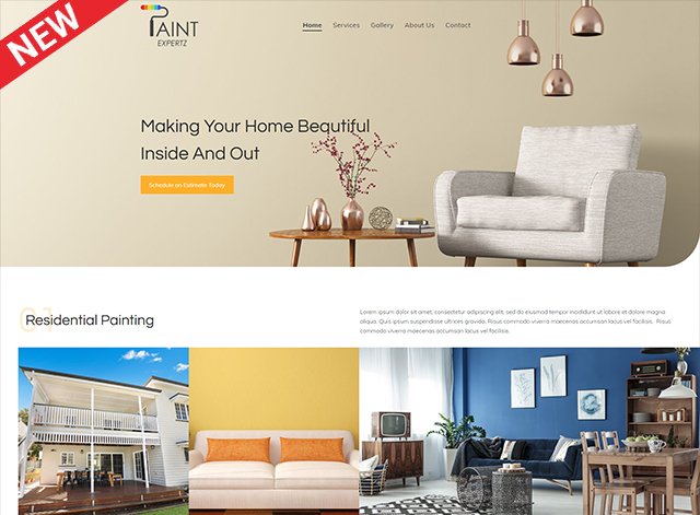 Paint Expert Themes by Search Marketing Specialists