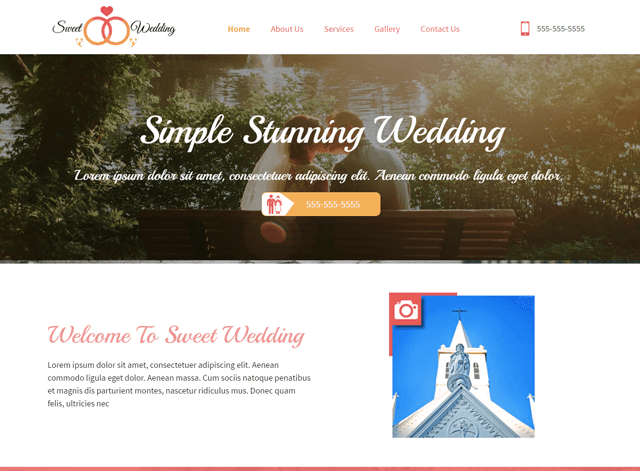 Wedding Website Design Themes by Search Marketing Specialists