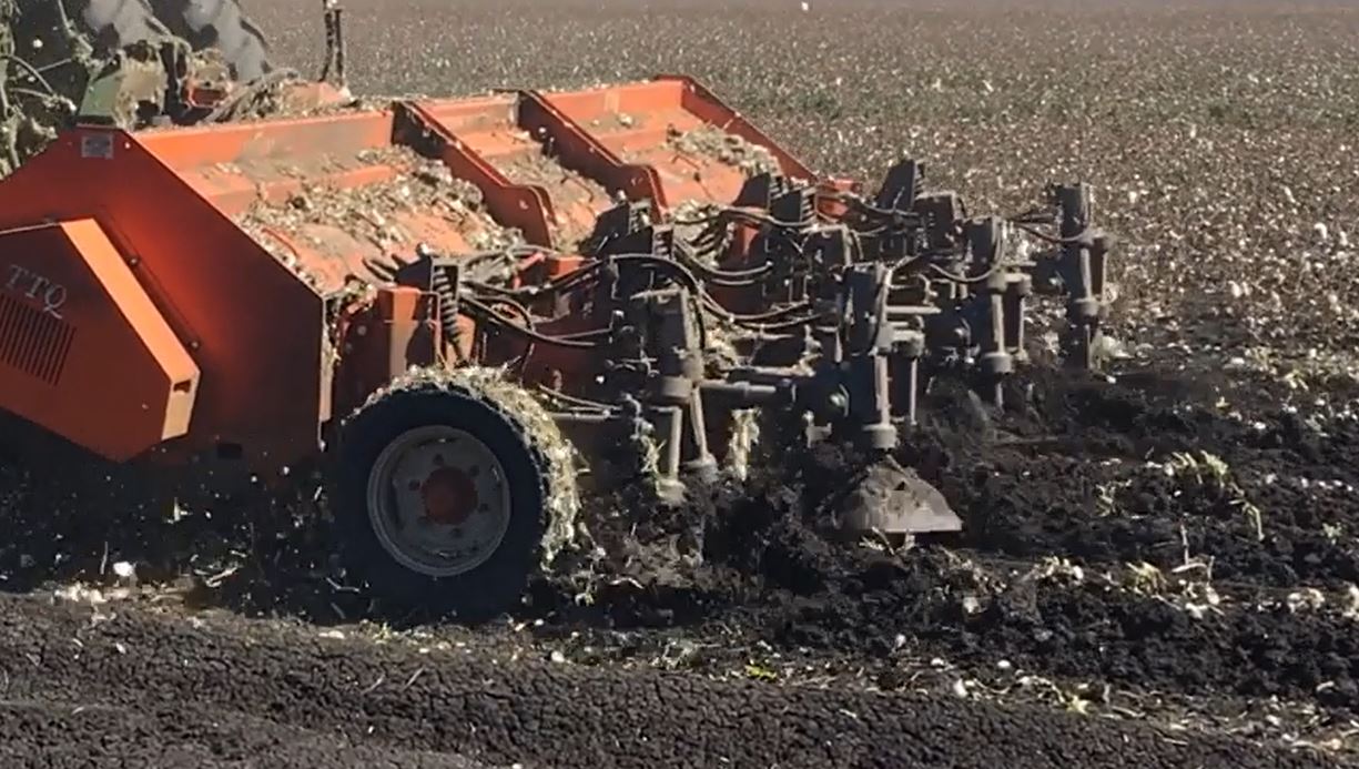 Row Crop Mulching Farming Machinery