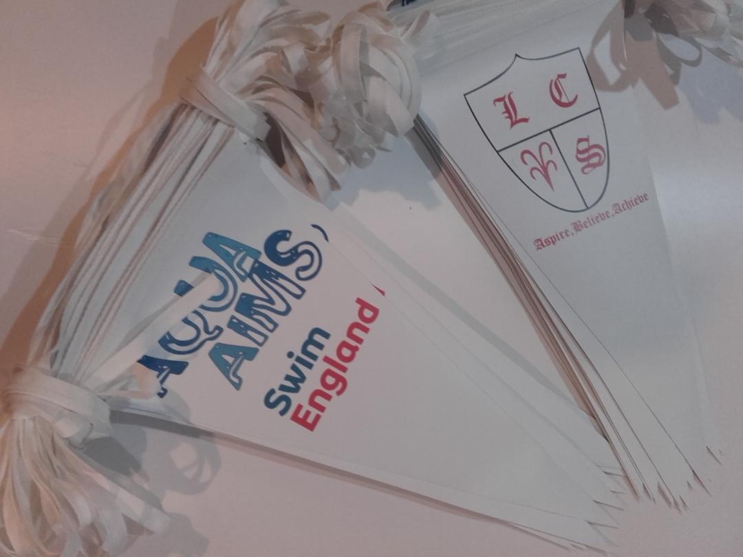 Custom Backstroke Flags Swimprint UK