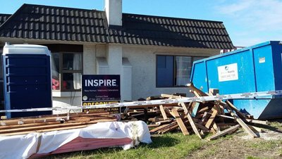 Renovation work by inspire builders in Tauranga