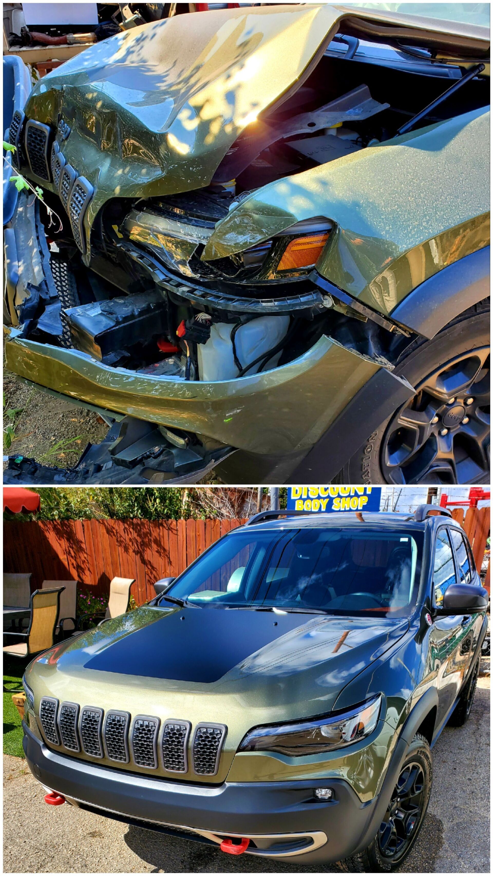 Before & After Photos Discount Body Shop