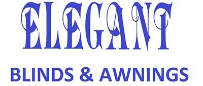 elegant blinds and awnings business logo