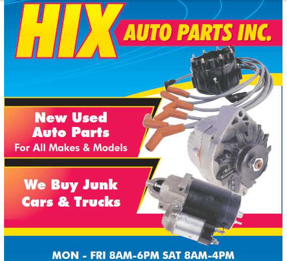 Auto Parts Indianapolis, IN HIX Wrecker Service, Inc.