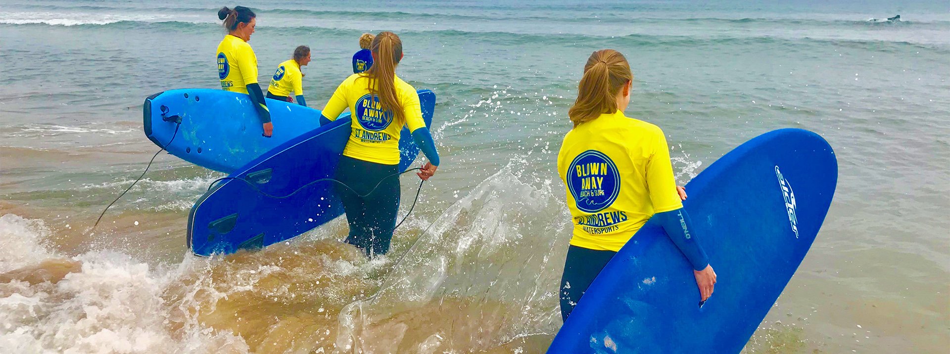 Learn to surf in Scotland, Surfing in St Andrews