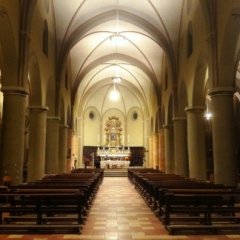 Riqualificazione illuminotecnica Chiesa S. Luca, Cremona, Navata centrale