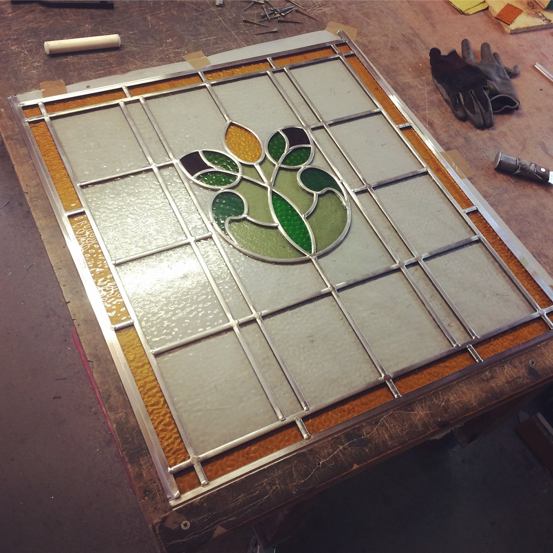 Stained glass panels and lead lights available across Leeds