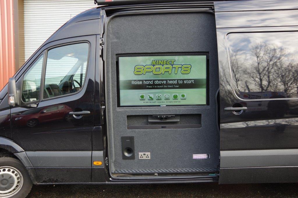 Xbox Gaming Van in Manchester, Cheshire and Warrington. The party bus