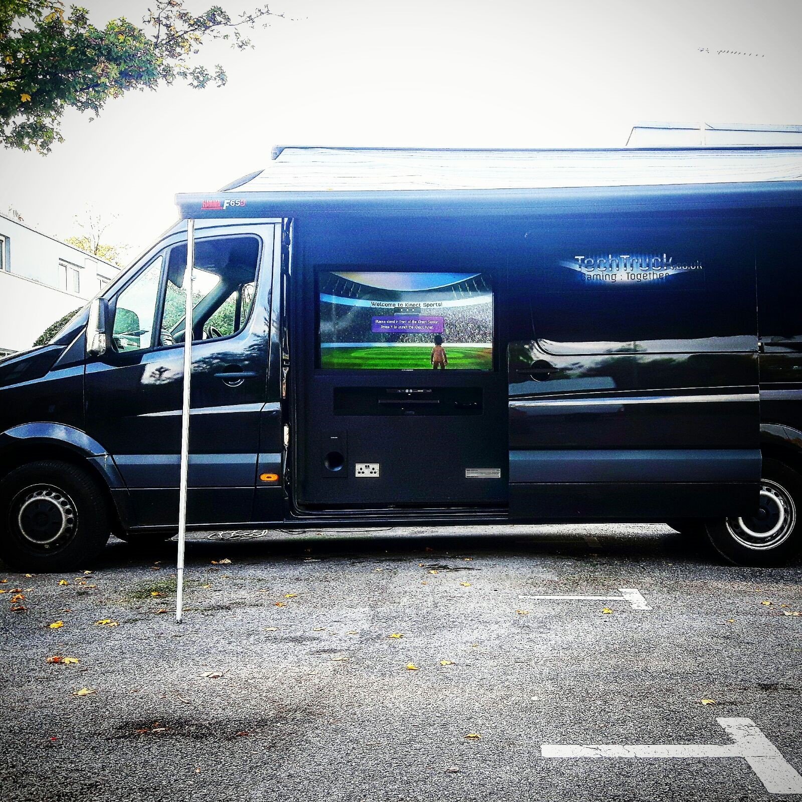 Xbox Gaming Van in Manchester, Cheshire and Warrington. The party bus